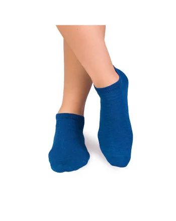 Sosete scurte din in si bumbac, LINEN SNEAKER SOCKS Fiule