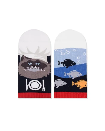 Sosete scurte bumbac Cat Chef
