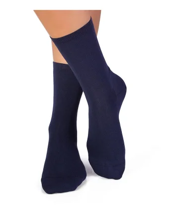 Sosete bambus BASIC Dark Blue