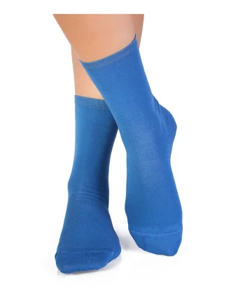 Sosete bambus BASIC Blue