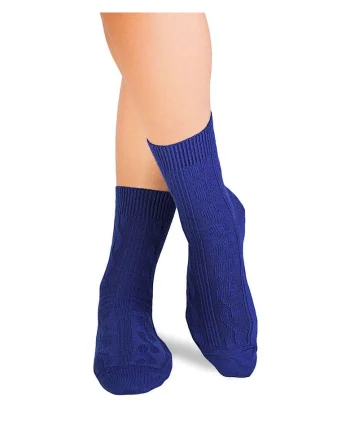 Sosete calduroase din lana merino Warm, Albastru, Albastru