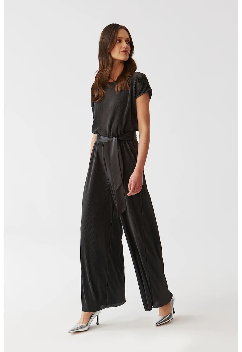 Salopeta lunga cu aspect striat, Negru