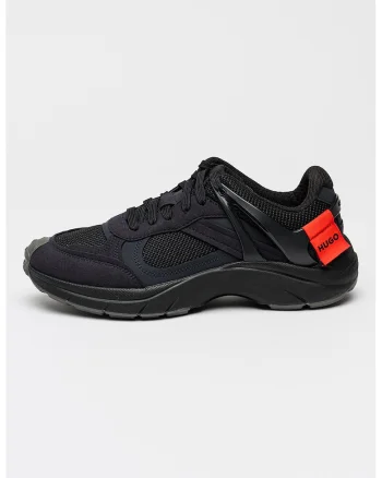 Pantofi sport cu insertii din plasa GO2, Bleumarin