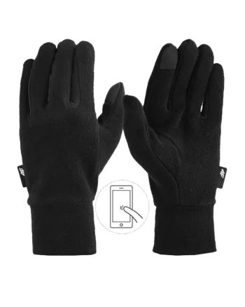 Manusi unisex  Poliester, Negru, XS INTL