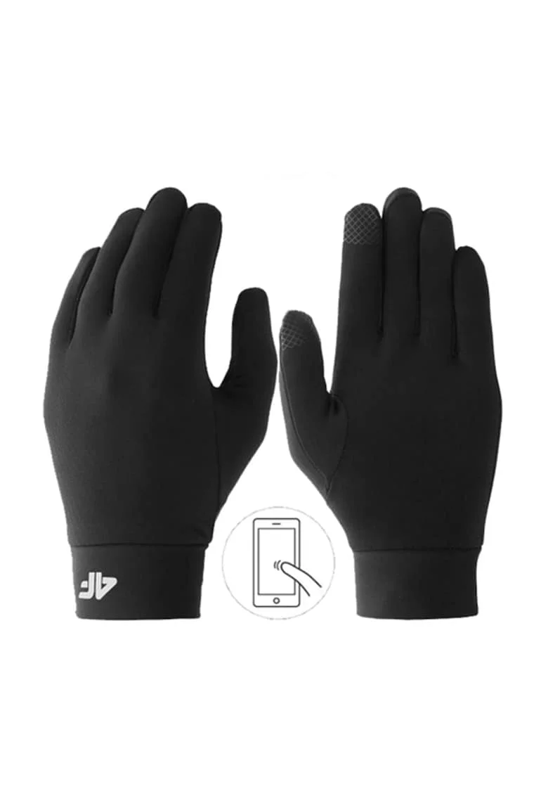 Manusi unisex  Poliester, Negru, XS INTL