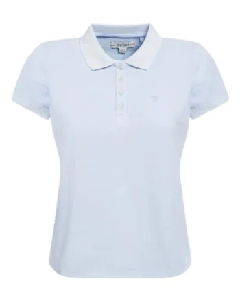 Tricou polo dama  Bumbac, Albastru,