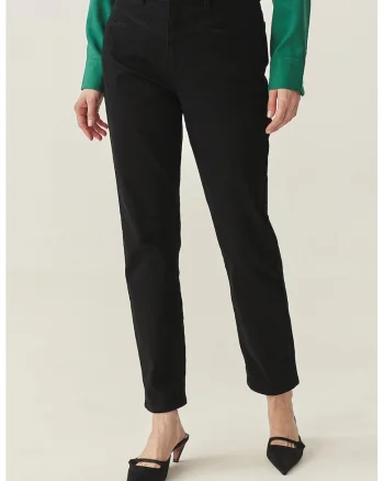 Blugi slim-fit cu buzunare, Negru