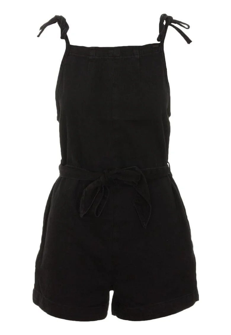 Salopeta de vara dama,  Poliester, Negru,