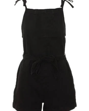 Salopeta de vara dama,  Poliester, Negru,