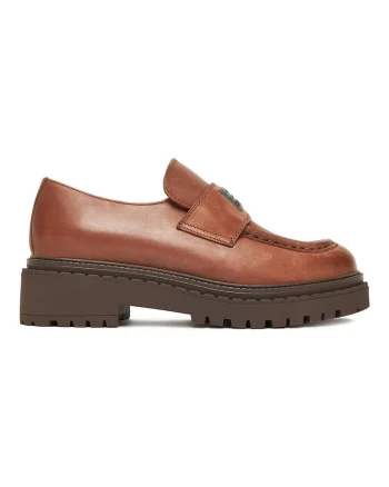 Mocasini pentru femei, G Star Raw, piele naturala, maro,