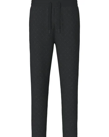 Pantaloni de trening Barbati,  Poliester, Negru,
