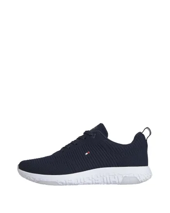 Pantofi sport de material textil cu logo