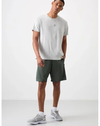 Pantaloni scurti, Barbati, Pantaloni scurti de trening din de poliester TOMMY pentru barbati, Verde