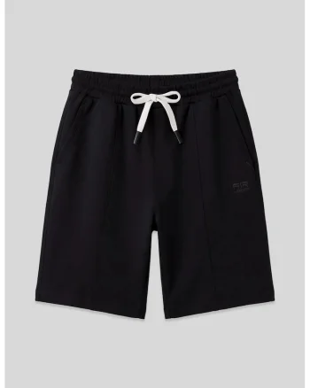 Pantaloni scurti, Barbati, Pantaloni scurti de trening din amestec de bumbac TOMMY barbati, Negru,