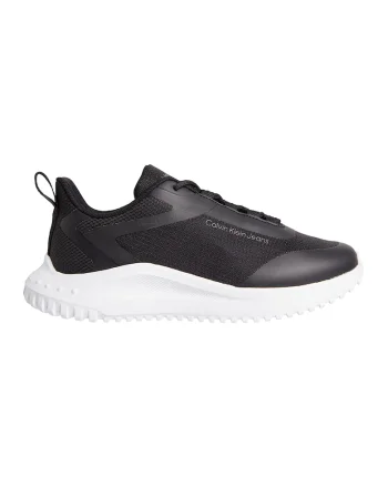 Pantofi sport cu detalii peliculizate, Negru