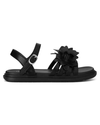 Sandale copii,  590559, Sintetic, Negru,