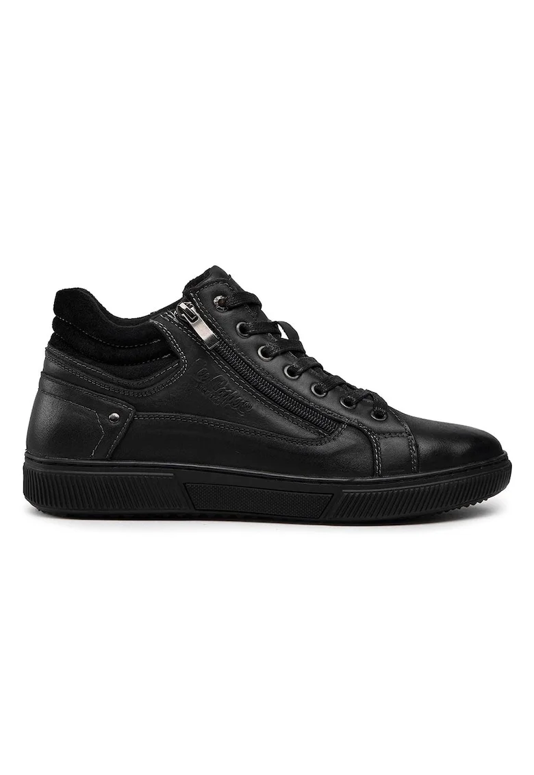 Pantofi Sport  Mid LCJ-22-33-1469M, Barbati, Negru, Negru