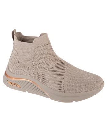 Pantofi sport dama,  Arch Fit S-Miles - Sock Walk 155580-TPE, Bej, Bej