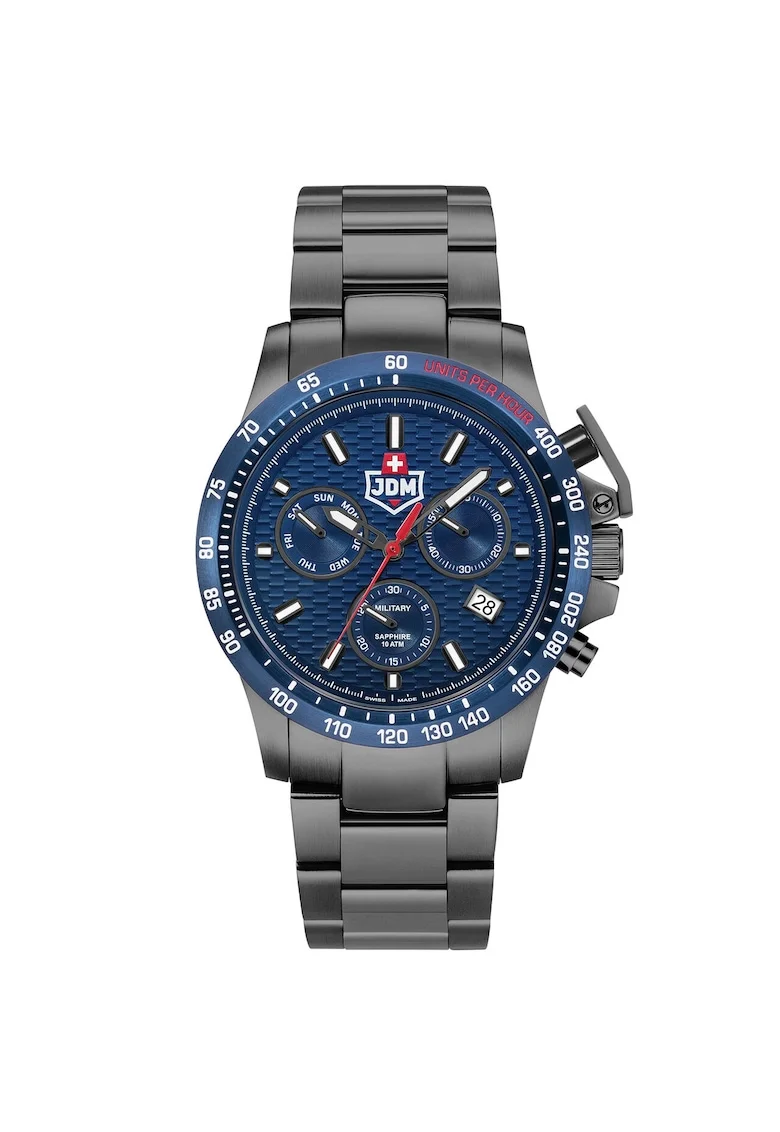 Ceas barbatesc  Military JDM-WG017-03, Quartz, 45mm, 10ATM