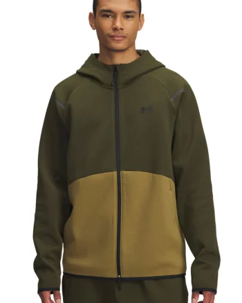 Hanorac din fleece Unstoppable, Verde masliniu/Kaki inchis