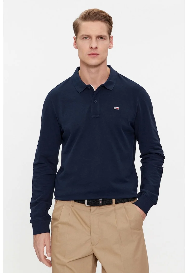 Bluza polo barbati  DM0DM18309 XS INTL Bleumarin