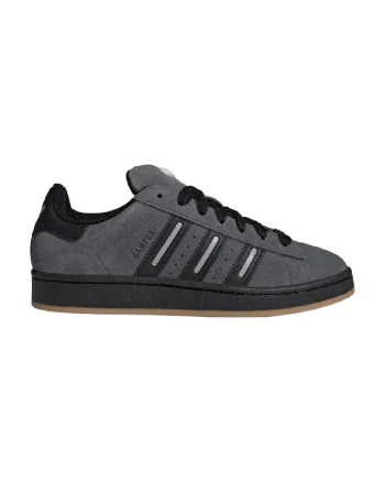 Pantofi sport din piele intoarsa Campus 00s, Negru/Gri antracit