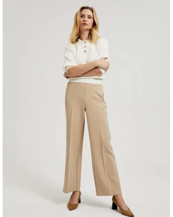 Pantaloni Eleganti Bej, Bej
