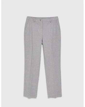 Pantaloni gri cu pliuri, Gri