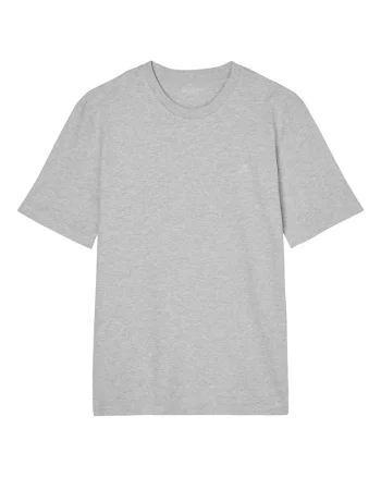 Tricou regular fit din bumbac, Gri deschis melange