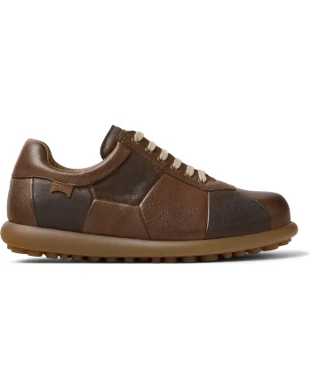 Pantofi sport din piele Pelotas Ariel, Maro