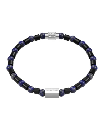 Bratara cu detaliu logo, Negru, Bleumarin, Negru/Bleumarin