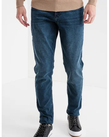 Blugi regular-fit cu buzunare, Albastru