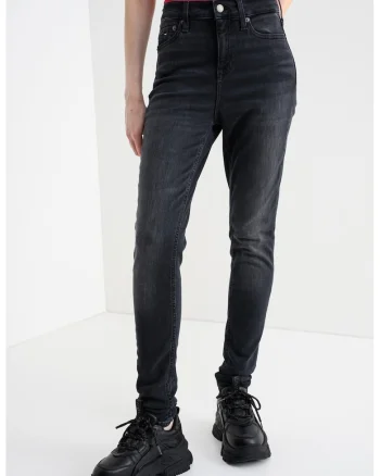 Blugi skinny Nora, Negru stins