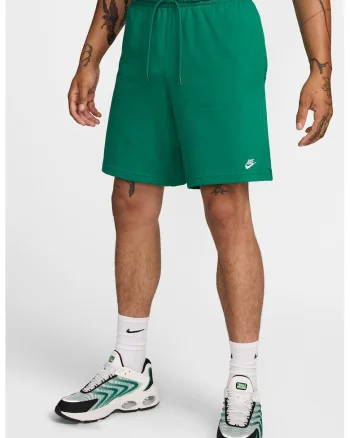 Bermude cu snur in talie Club, Alb/Verde