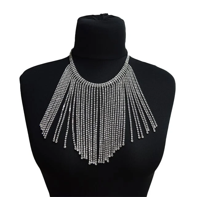 Colier Plastron cu pietre semipretioase, la baza gatului, CP011