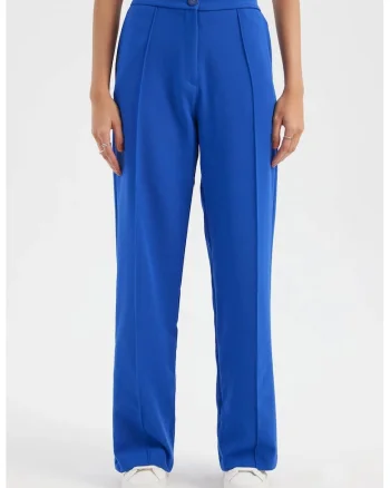 Pantaloni, Pantaloni - 67977, Albastru