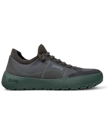 Pantofi sport din material textil cu logo, Gri