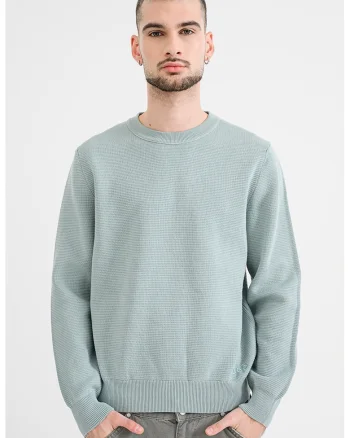 Pulover uni San Celly, Verde persan