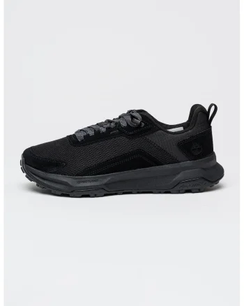 Pantofi sport low-cut cu insertii de piele intoarsa Motion Ledge, Negru
