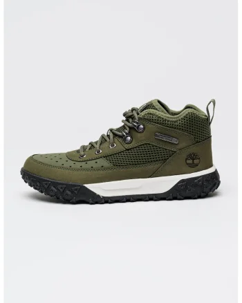 Ghete cu garnituri de piele intoarsa Greenstride Motion 6, Kaki inchis