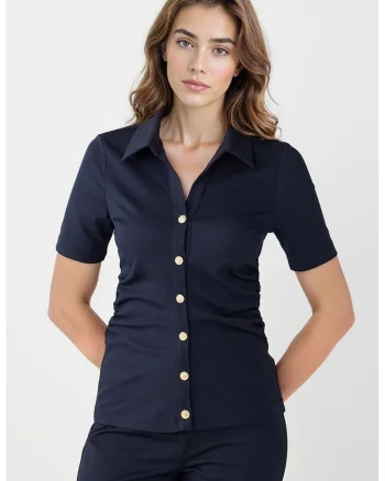 Camasa slim fit, Bleumarin