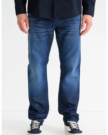 Blugi regular-fit, Albastru inchis