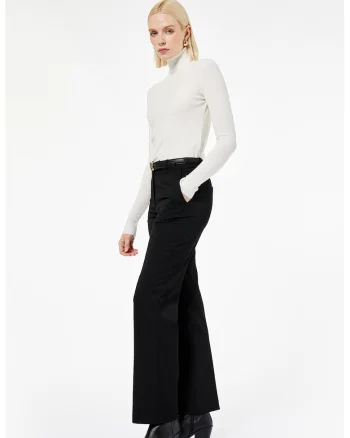 Pantaloni eleganti cu buzunare, Negru
