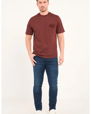 Blugi slim fit cu 5 buzunare, Albastru inchis