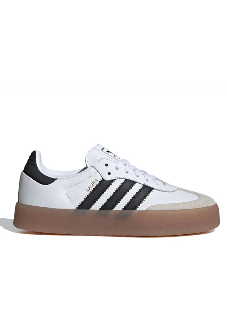 Tenisi dama  Sambae W, piele naturala, alb, confortabili, durabili,