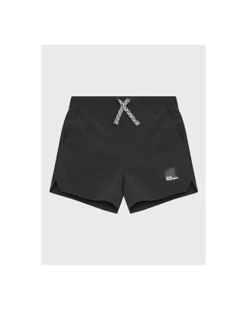 Pantaloni scurti copii,  Poliamida, Negru