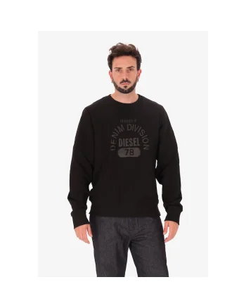 Bluza de trening cu imprimeu logo frontal, Negru