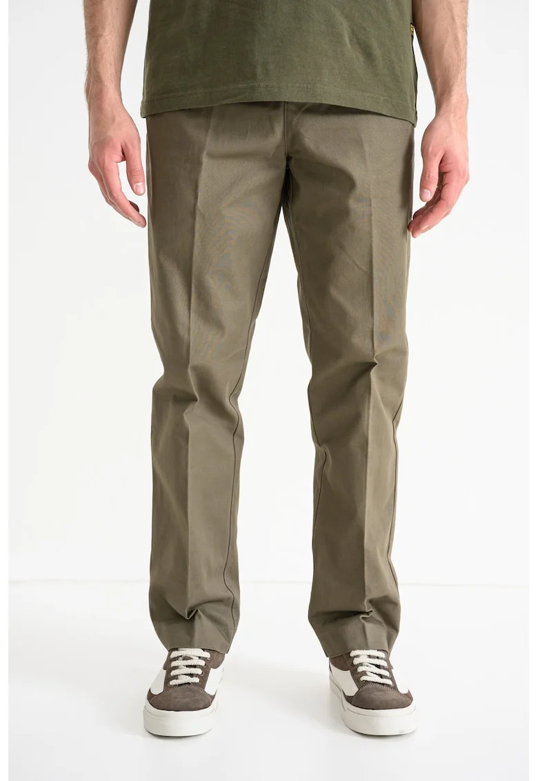 Pantaloni chino slim fit Genar, Maro taupe
