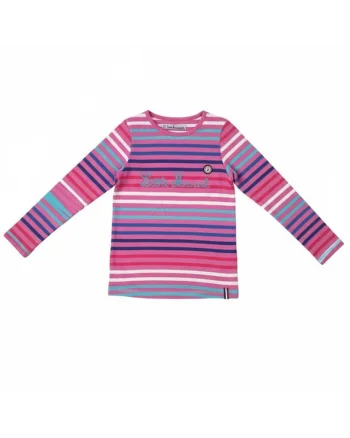 Bluza din bumbac cu dungi,