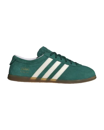 Pantofi sport din piele intoarsa Gazelle Lo Pro, Verde/Alb fildes